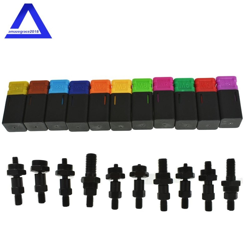 Rivet Nut Gun Kit Rivnut Setting Tools Nut Setter Tool Hand Blind Riveter 16" gallery