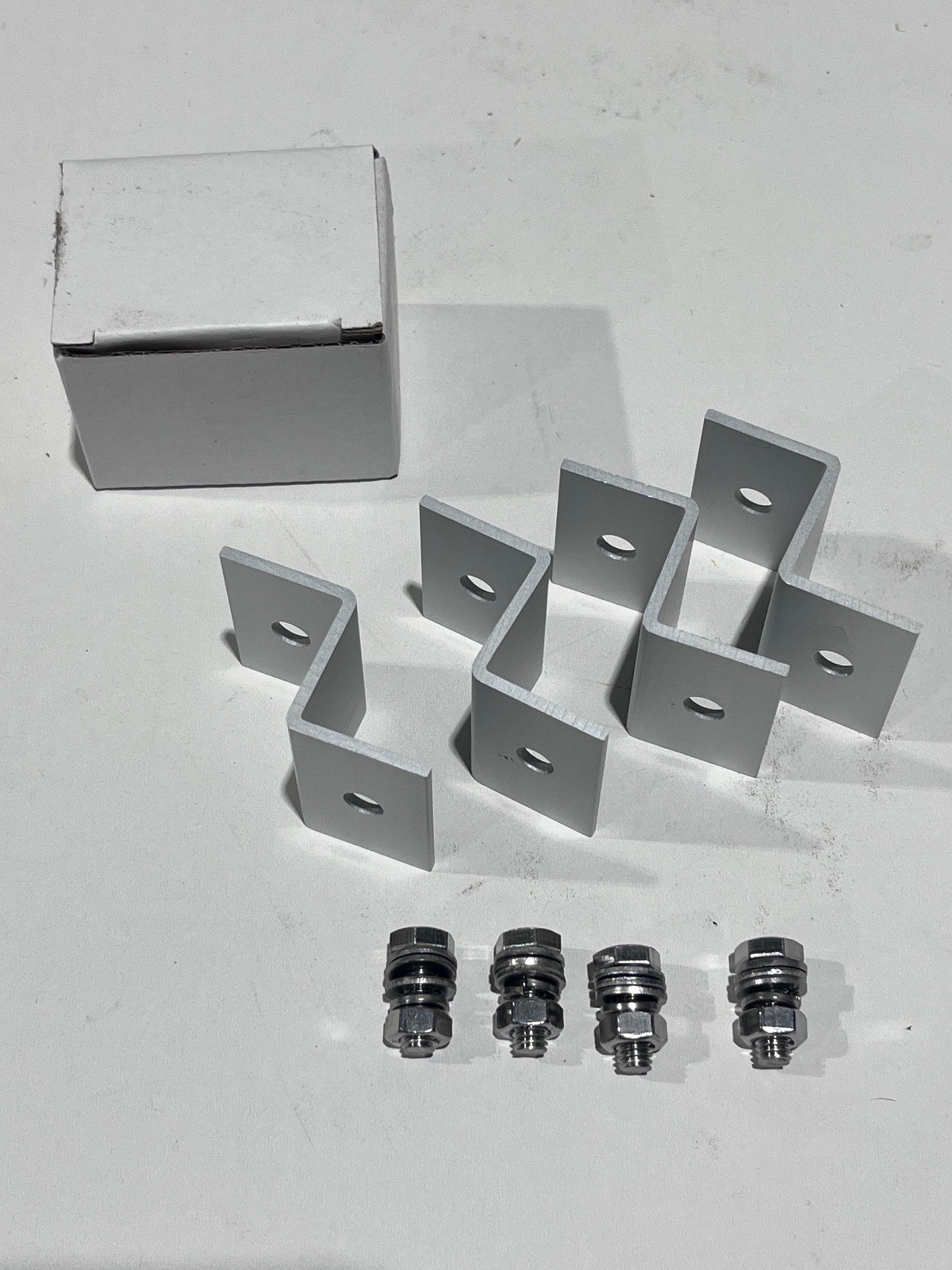 Solar Panel Z Bracket Mount Mounting Set RV Boat Off Grid Z Brackets Kit NEW gallery