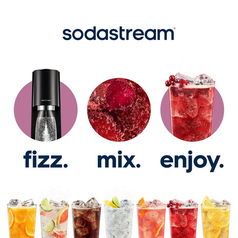 SodaStream MTN Dew Code Red Drink Mix (440ml, Pack of 14.9 fl oz (Pack 4) gallery