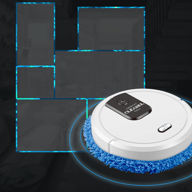 Robot Cleaner Floor Mopping Sweeping Machine 3 In 1 Smart Dust Auto Sweeper USB gallery