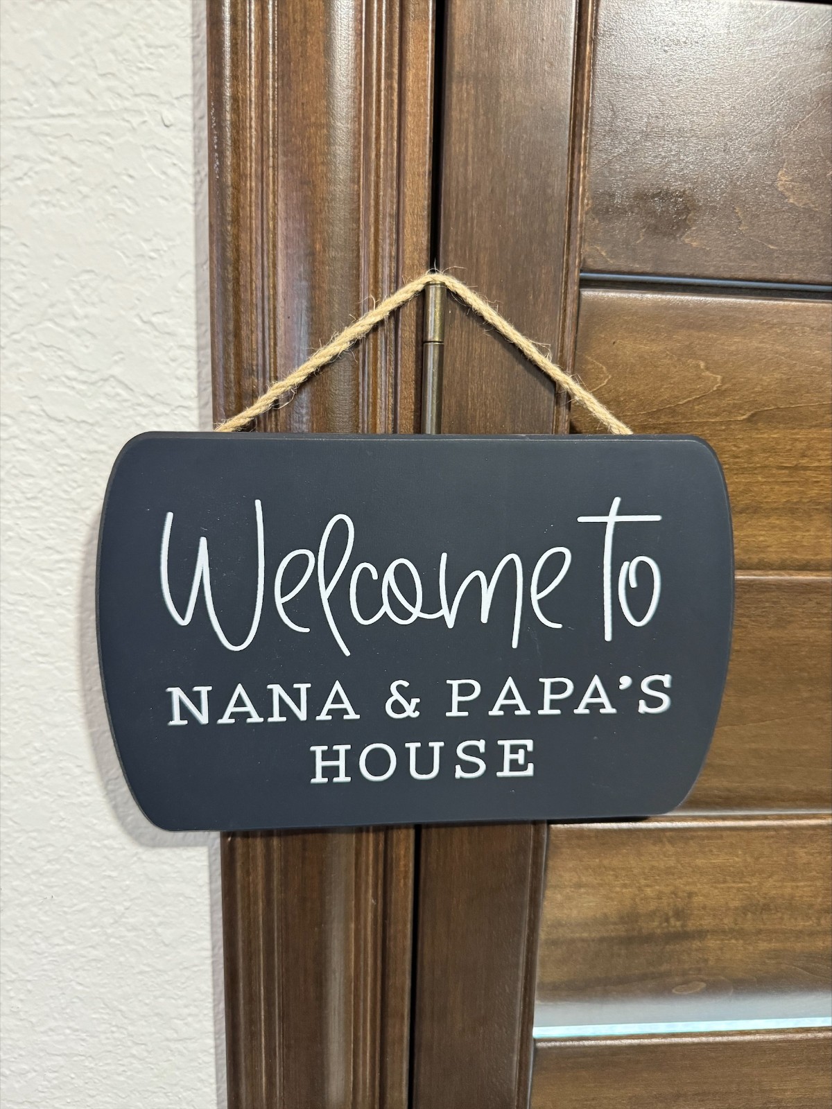Charming Grandparents Welcome Sign – Rustic Farmhouse Décor for Nana & Papa gallery