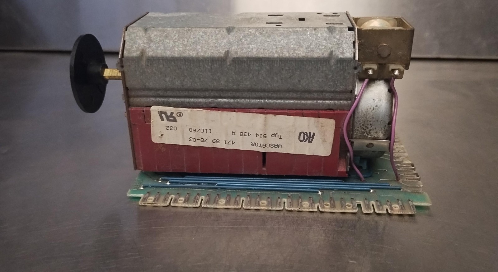 Front Load Washer Timer 110v 60Hz for Wascomat W75/105 P/N: 471897803 [USED] gallery