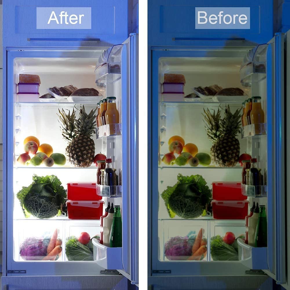 LED Refrigerator Light Bulb, 40W Equivalent LED A15 Bulb, 5W Daylight 5000K E... gallery