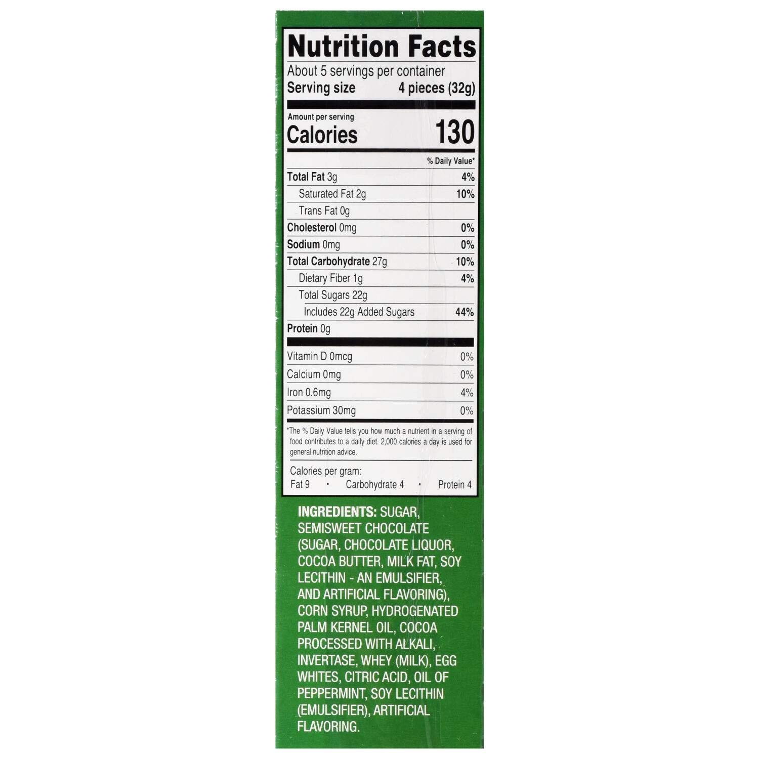Zachary (1) Box Thin Mints - Cool Creamy Peppermint 5.5 Ounce (Pack of 1) gallery