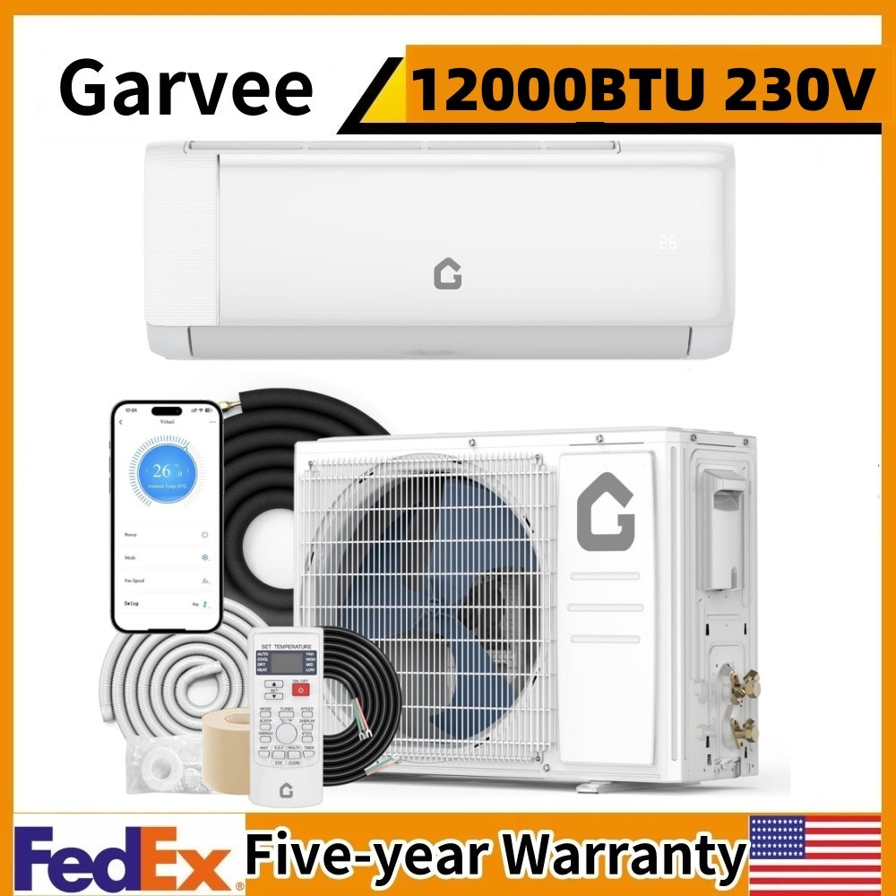 ✅12000 BTU Mini Split Air Conditioner Ductless 21SEER Inverter AC with Heat Pum gallery