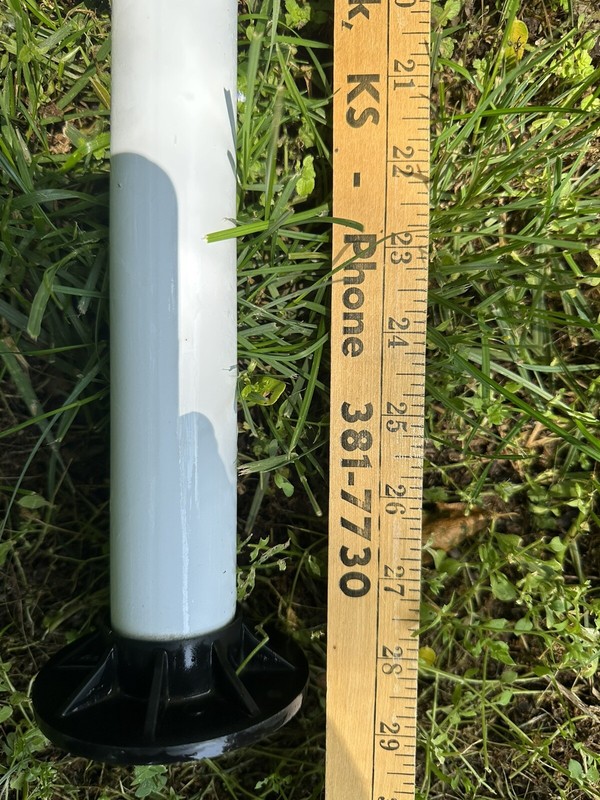 POOL POLE Above Ground Vertical Leg Pole With Base For Summer Waves Intex *READ* gallery