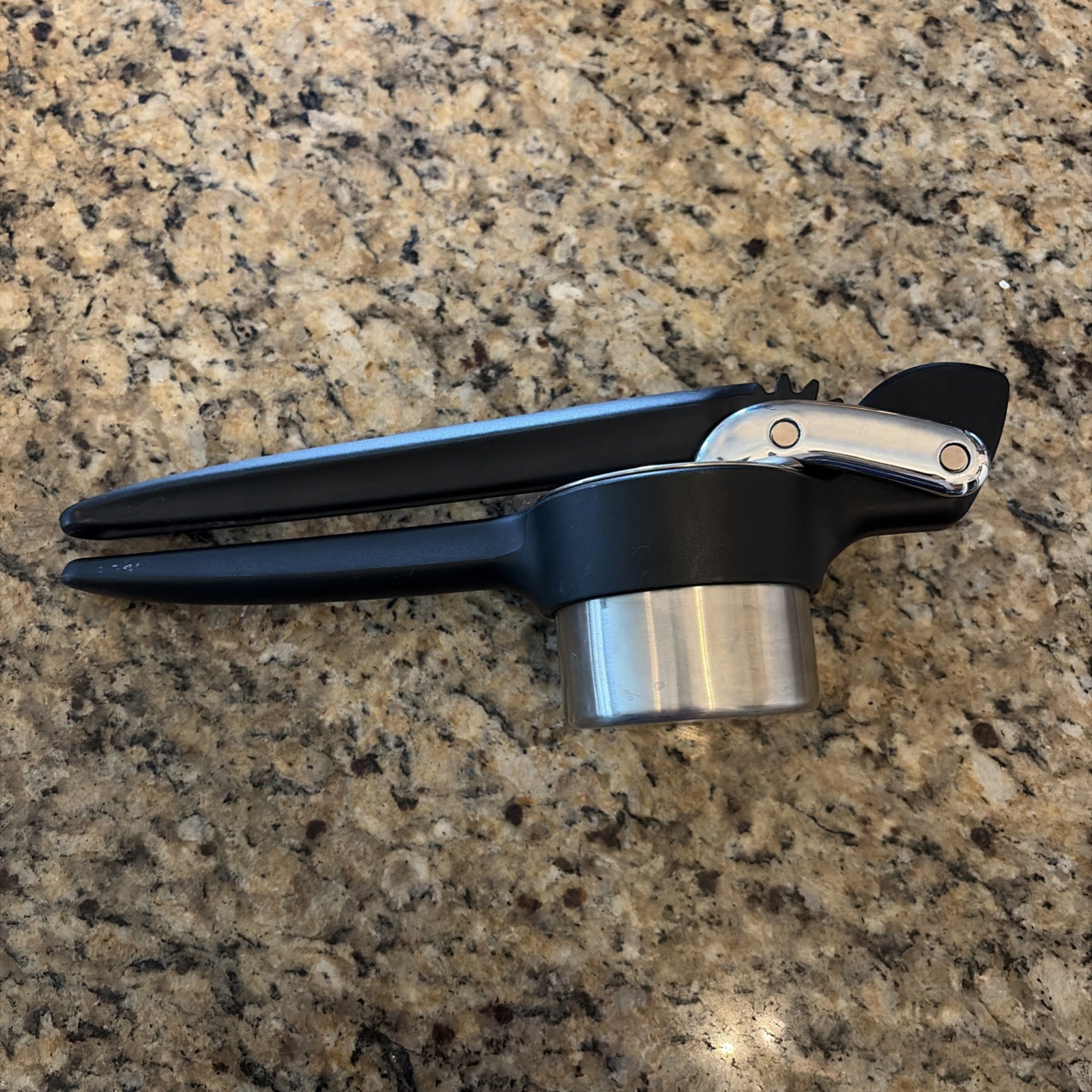 Chef'n Freshforce Potato Ricer Handheld Stainless Steel Press Masher Utensil euc gallery