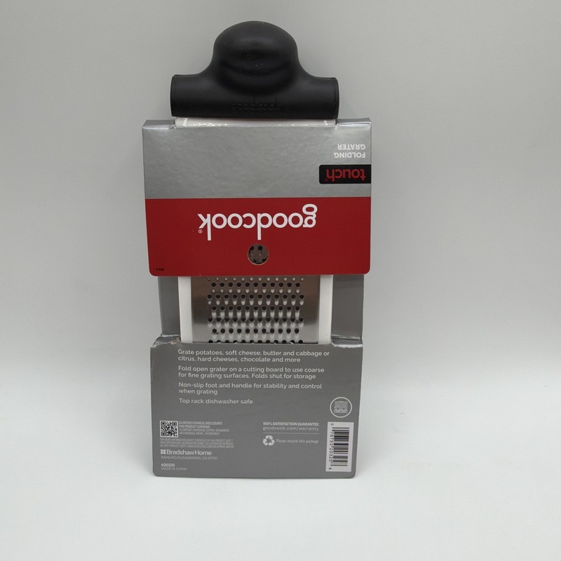 Good Cook Fold One Size Black and Red Grater 1 Pack gallery