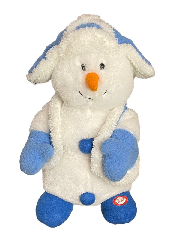 2009 Cracker Barrel Animatronics Snowman Magic Animated Plush Figure gallery