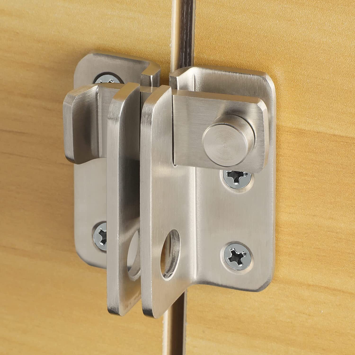 Flip Latch Thickened Heavy Duty Hasp Safety Sliding Door Lock Gate Latches-Large gallery