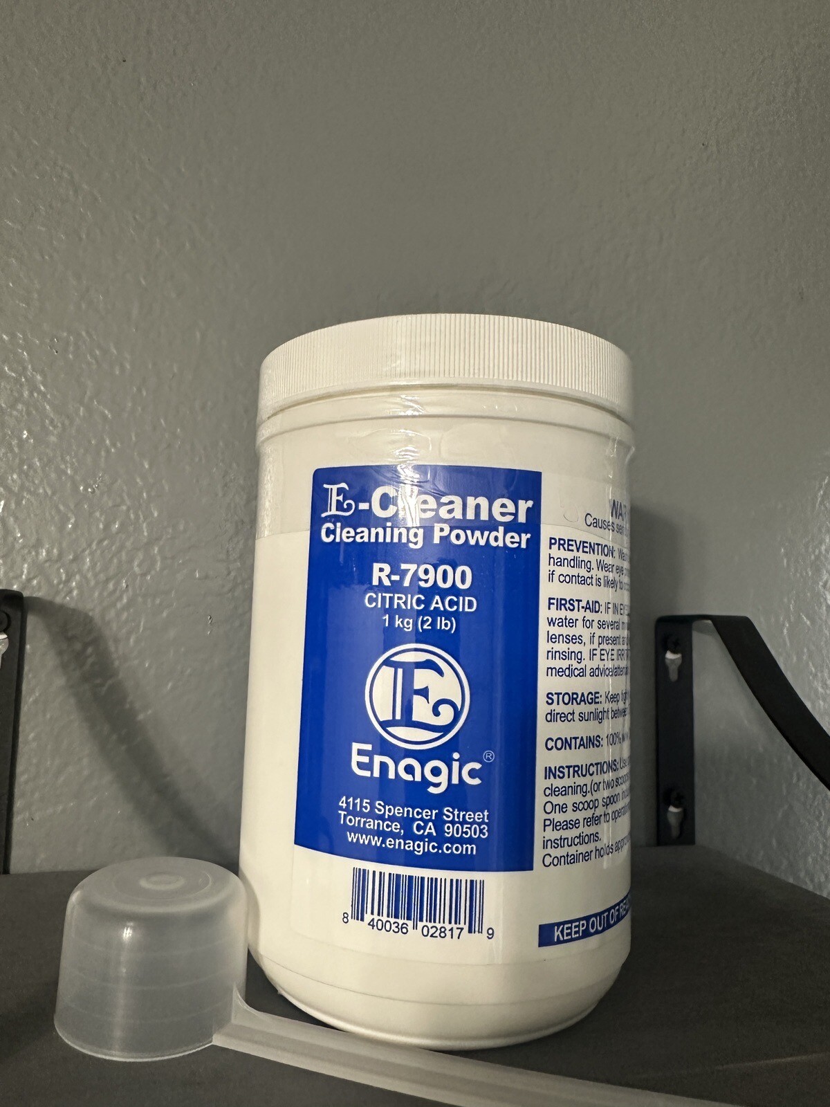 Original Enagic-Cleaner Cleaning powder KANGEN Alkaline Water LEVELUK 2LB 1KG gallery