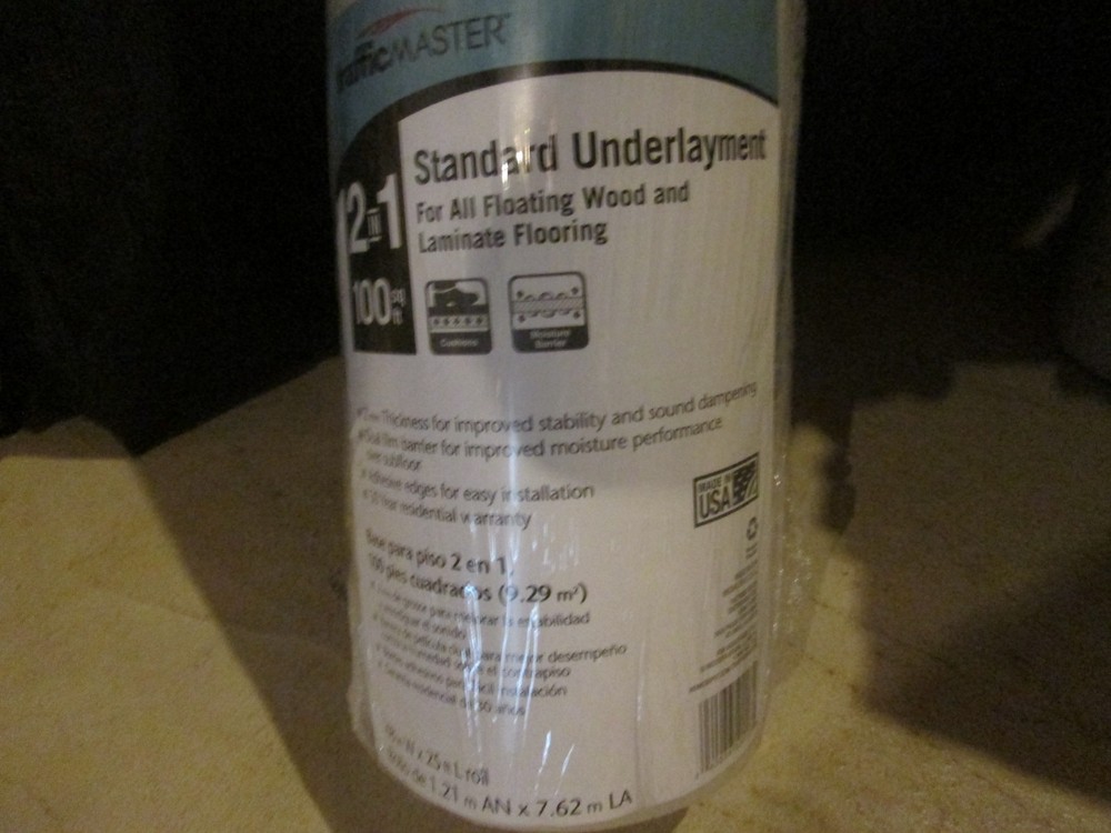 TrafficMaster Underlayment Polyethylene Foam Moisture Barrier 100 sq. ft