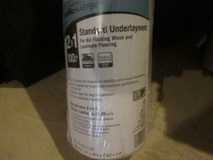 TrafficMaster Underlayment Polyethylene Foam Moisture Barrier 100 sq. ft