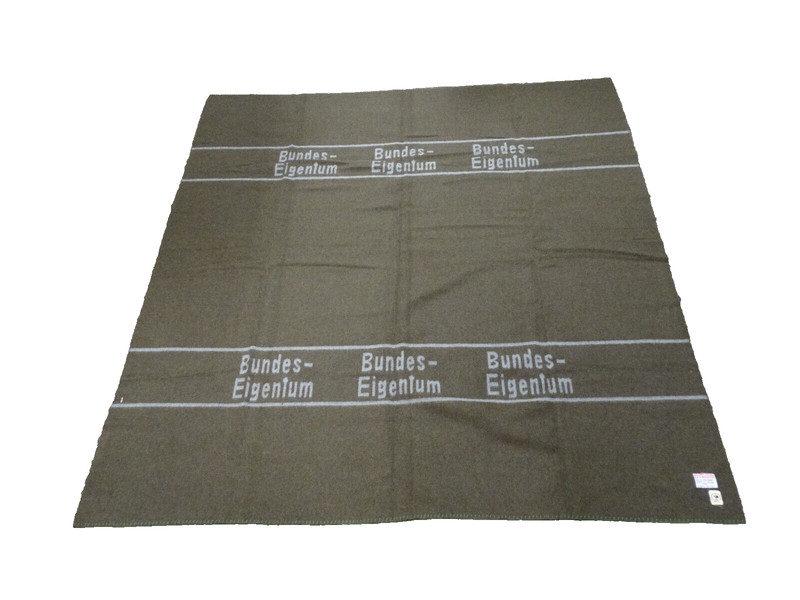 German Army "Bundes-Eigenium" Wool Blanket gallery