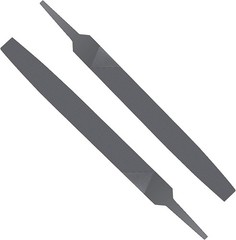6-inch Flat Medium Cut File Double Cut Teeth High Hardened Steel Hand File Witho