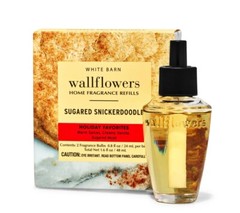 2 Bath & Body Works Sugared Snickerdoodle Wallflower Fragrance Refill