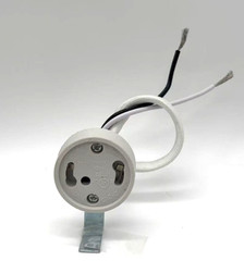 2 Pack Replacement GU24 Base Socket With Bracket 9 Inch Wire