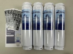 4 PACK SETFEEL SE021 Replacement for Bosch Thermador Ultra-Clarity Water Filter
