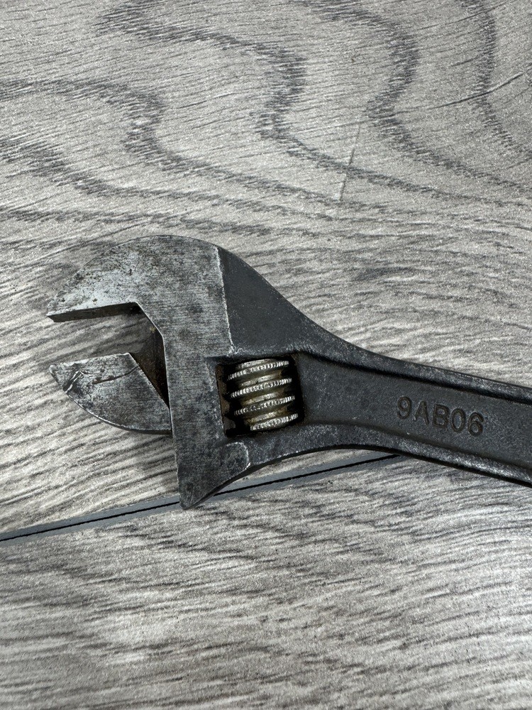 Wright Tools 9AB06 6inch Adjustable Wrench Made in USA gallery