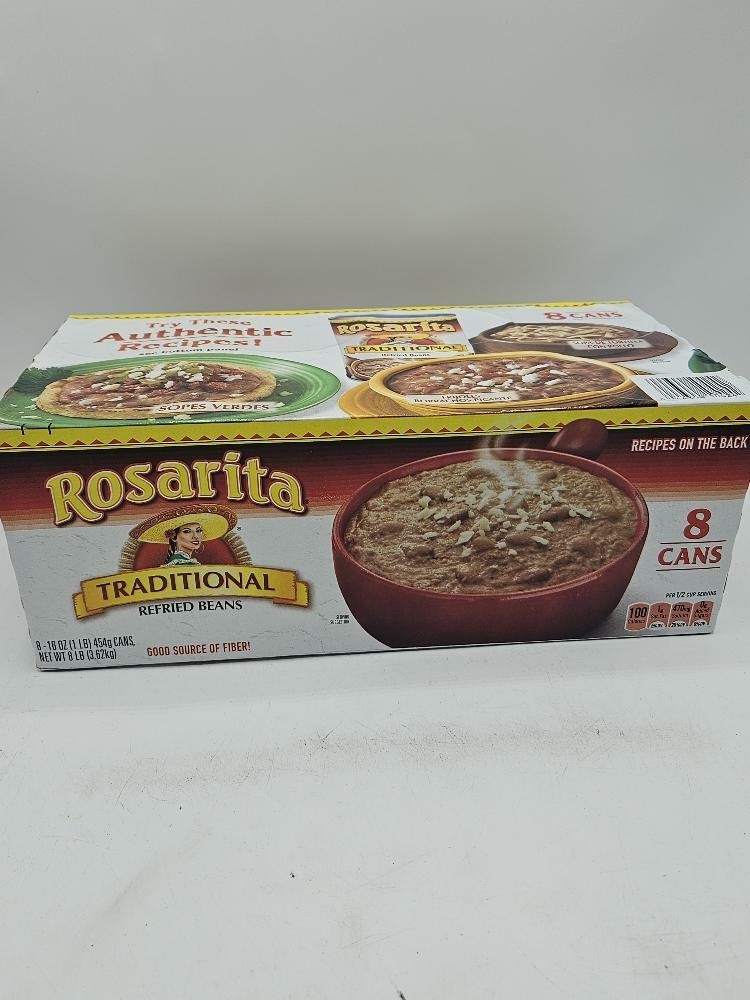Rosarita Traditional Refried Beans, 16 Ounce (Pack of 8) gallery