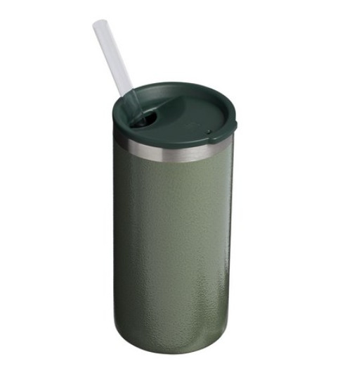 Stanley All-Occasions Can Chiller Cooler 443ml 15oz Hammertone Green gallery