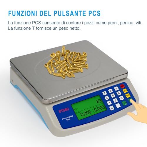 Large Digital Kitchen Scale 30KG Commercial Food Scale 66LB for Baking Bread ... gallery