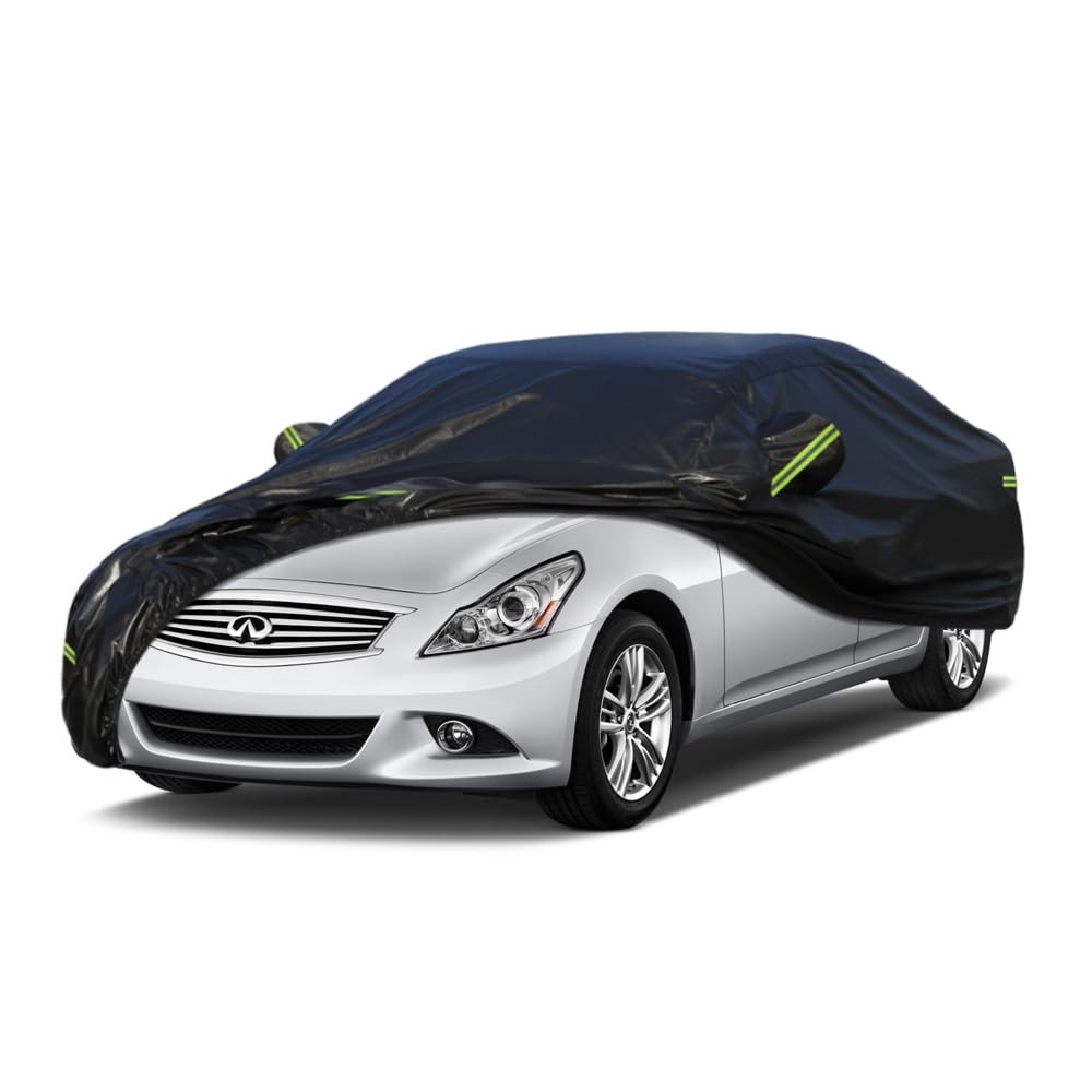 Kaugung 7 Layers Car Cover Custom Fit Infiniti G20/G25/G35/G37 from 2002 to gallery