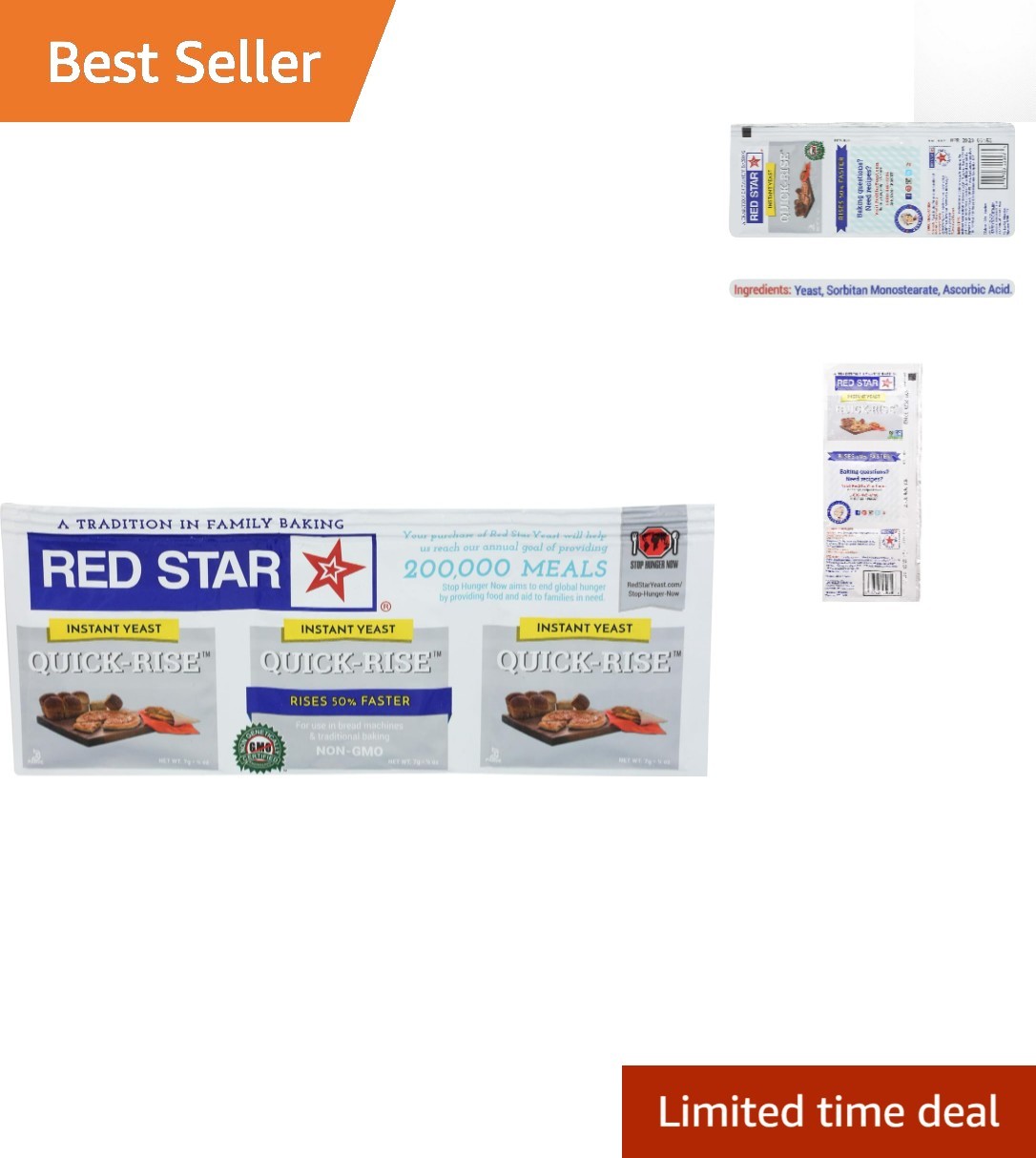 Instant Quick Rise Dry Yeast, 3-Pack – Gluten-Free & Flavor gallery