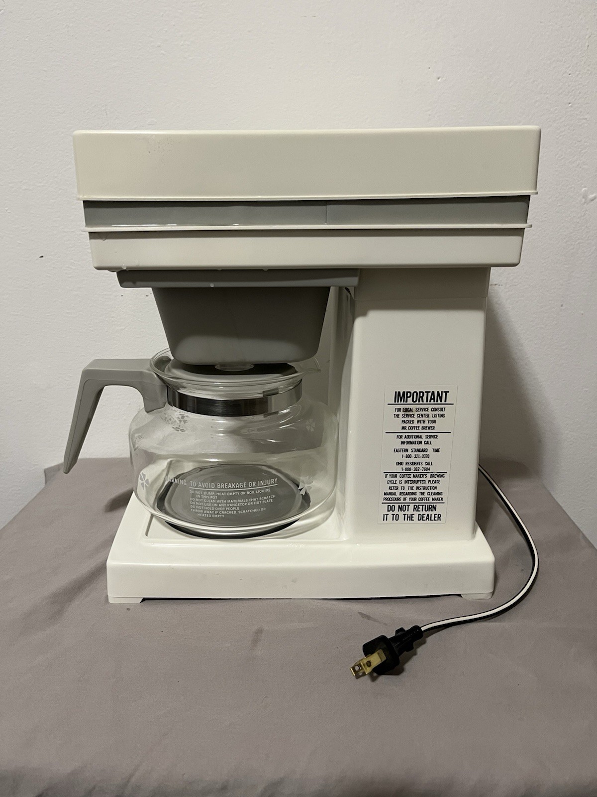 Retro Mr Coffee 10 Cup Brew Analog Timer gallery