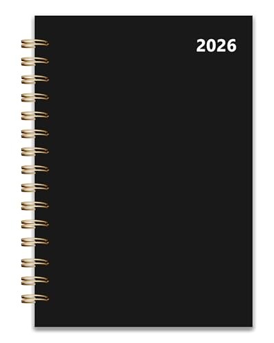 2026 Weekly and Monthly Planner, From January 2026 to December 2026, 26-Black gallery
