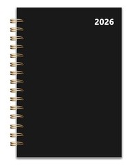 2026 Weekly and Monthly Planner, From January 2026 to December 2026, 26-Black