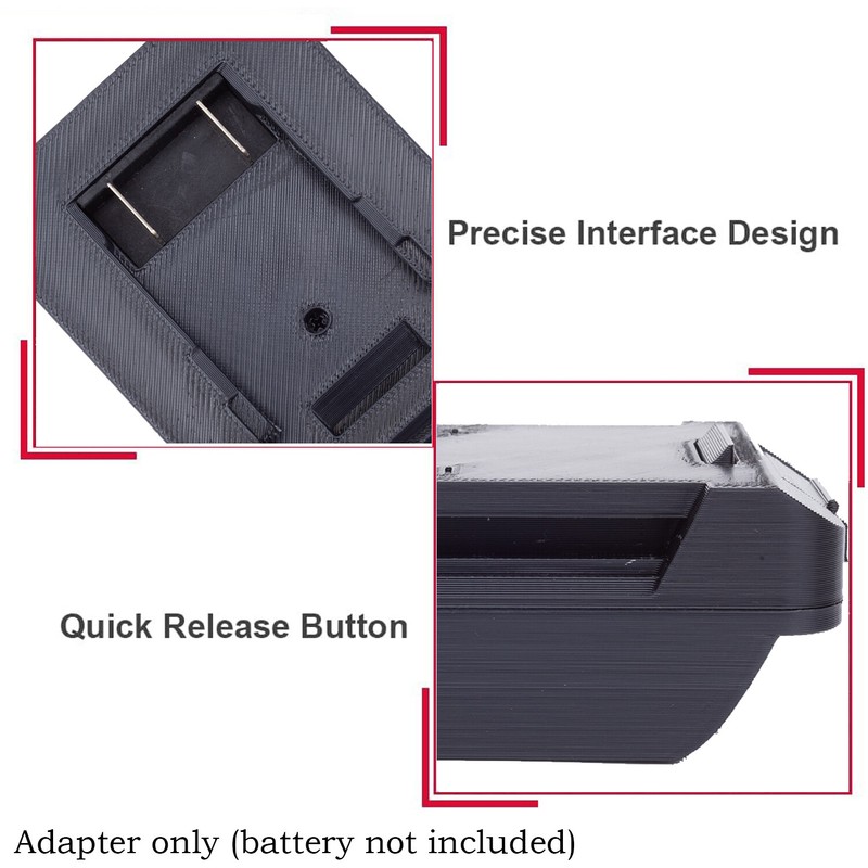 Adapter For Dewalt 18V/20V Li-Ion Battery To Fits For Hyper Tough 20V Drill Tool gallery
