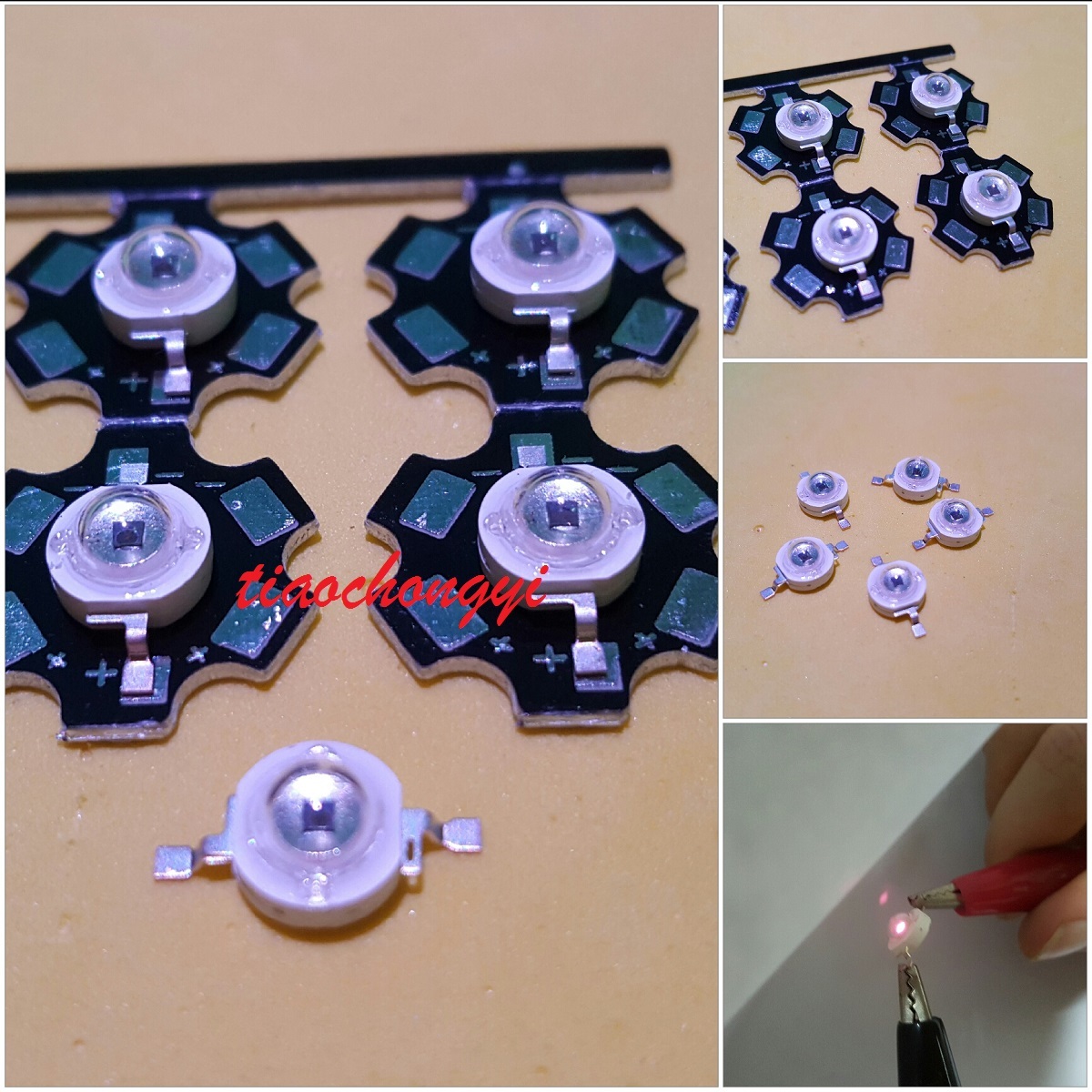 3W Infrared IR High Power Led Light 3 Watt 808nm 700MA 1.6-2.2V 1 5 10 50PCS gallery