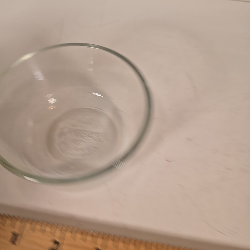 Pyrex 7202A 1 Cup 236 mL Clear Round Glass Food Storage Bowl No Lid Made in USA gallery