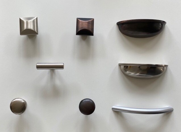 Brushed Nickel ORB Satin Chrome Drawer Pulls Cupboard Cabinet Knobs Handles gallery