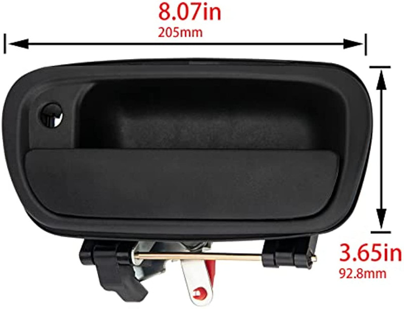 Tailgate Handle & Bezel for Chevrolet Silverado; GMC Sierra 1500, 2500, 3500 gallery