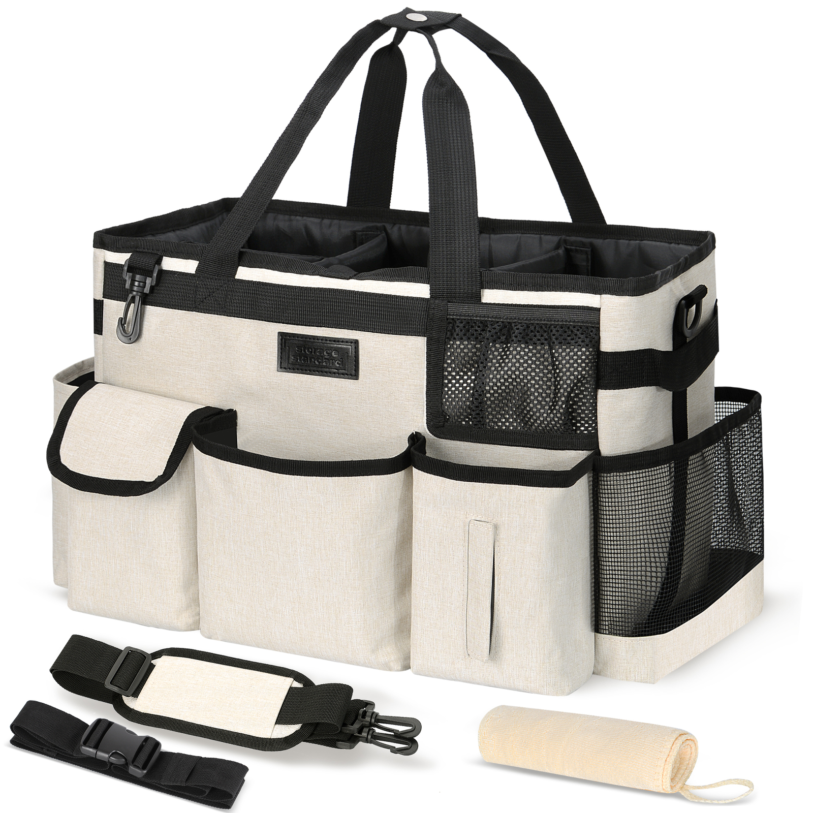 Cleaning Caddy Organizer with Handle for House & Bathroom Cleaning Supplies gallery