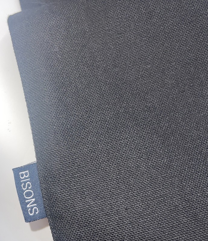Artbisons Modern Table Runner 13x94 Inches Double Layer Gray White Tassles gallery