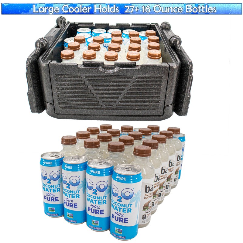 Cooling Chilling Collapsible Cooler Chest Box Insulated Foldable Portable Large gallery