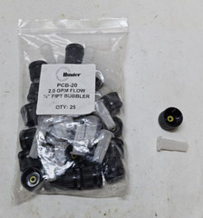 Hunter PCB-20 Pressure Compensating 1/2″ FIPT Bubblers PCB-20 2.0GPM Flow 25pk