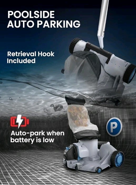 Kokido Xtrojet 620 Automatic Leaf Robotic Pool Vacuum Cleaner (Model: RC060) gallery