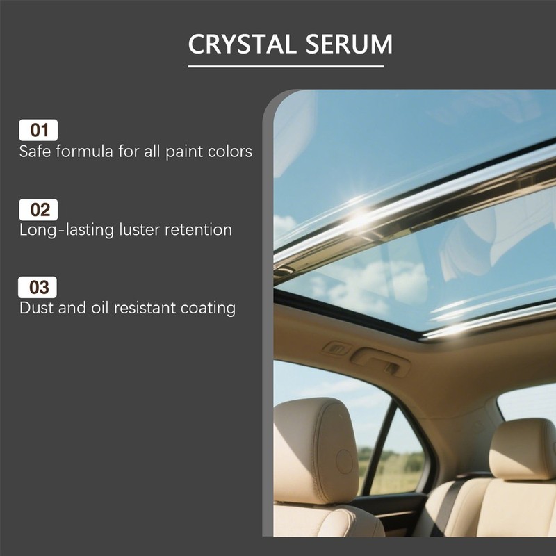 100ML PTZ Crystal Serum–Advanced Graphene Ceramic Coating For Cars New Arrivals gallery