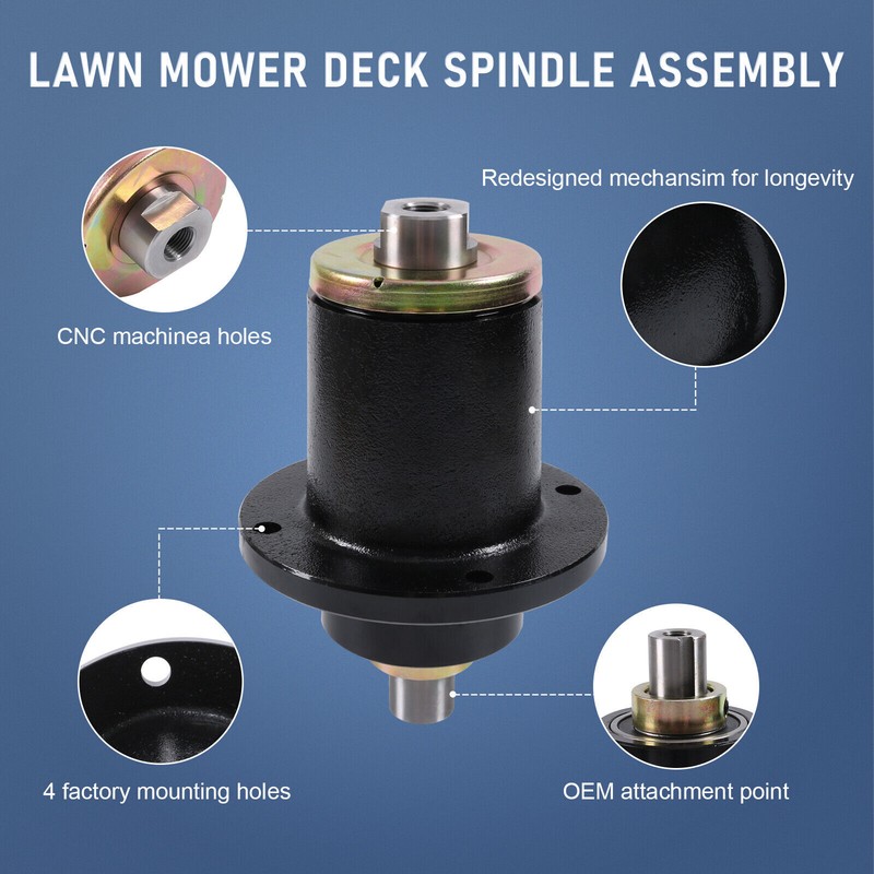 3 Spindle Assembly For Bad Boy Maverick 48", 54" 60"deck 037601500 037-6015-50 gallery
