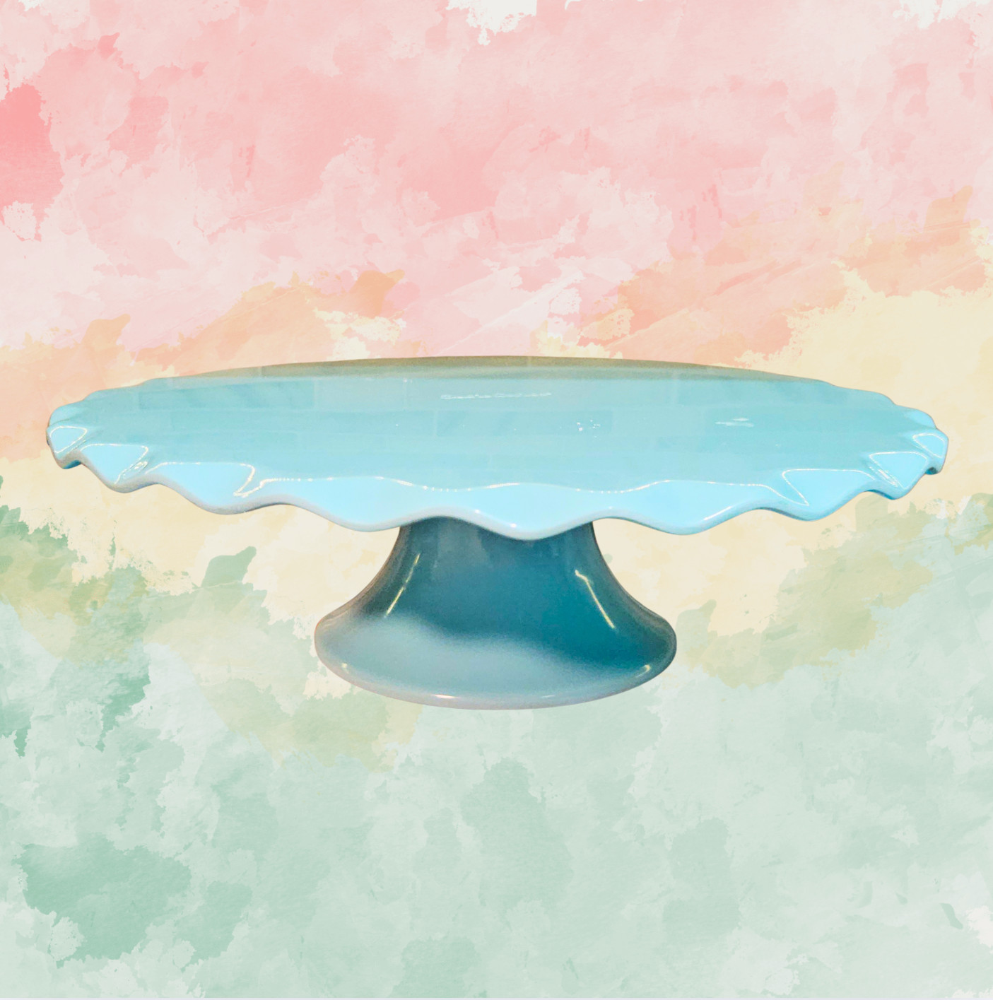 Susie Cakes Cake Stand Top and Base SET Fits 9 inches Cake gallery