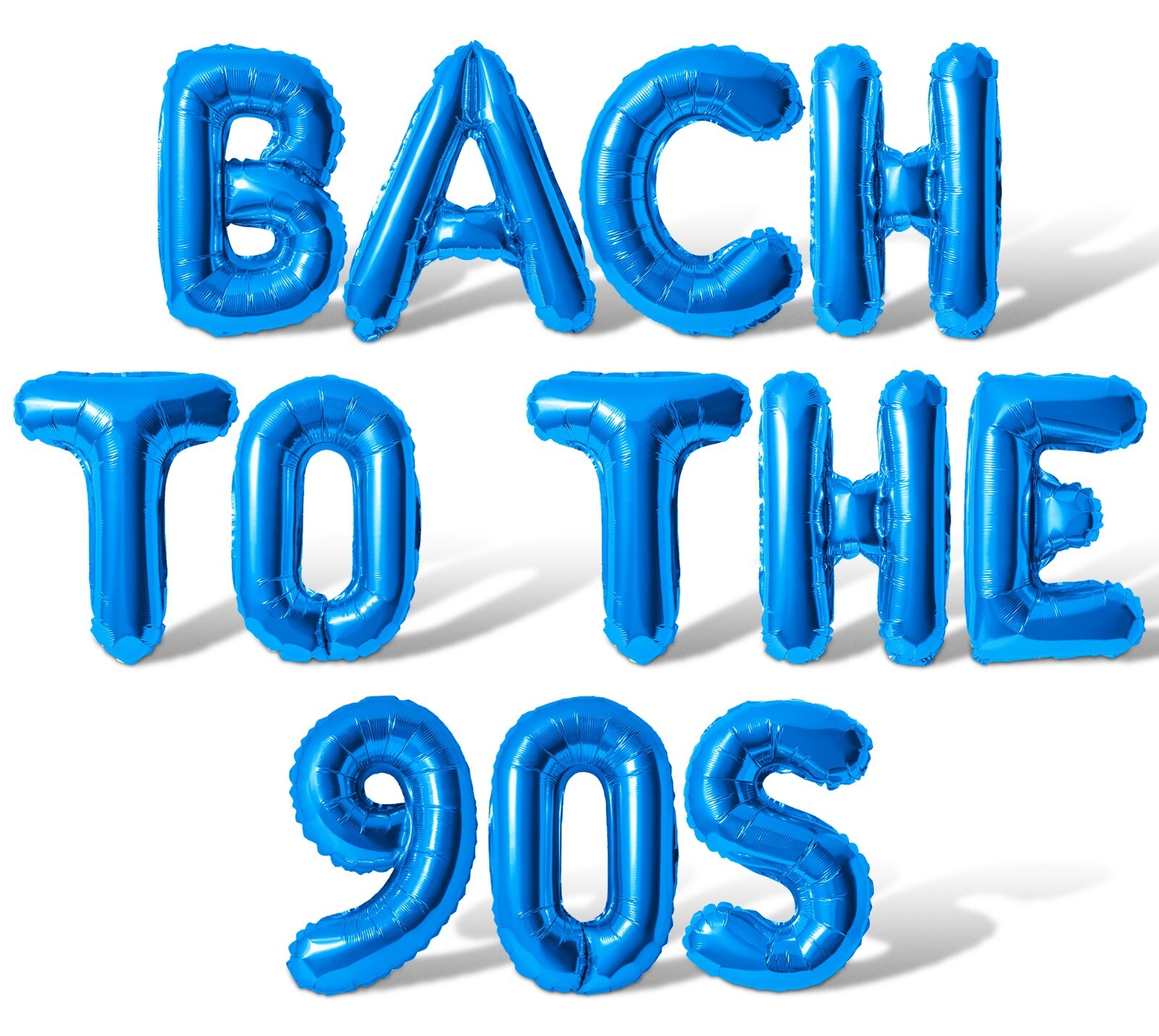 BACH TO THE 90S Letter Balloon Banner - Bachelorette & Bachelor Party Decoration gallery