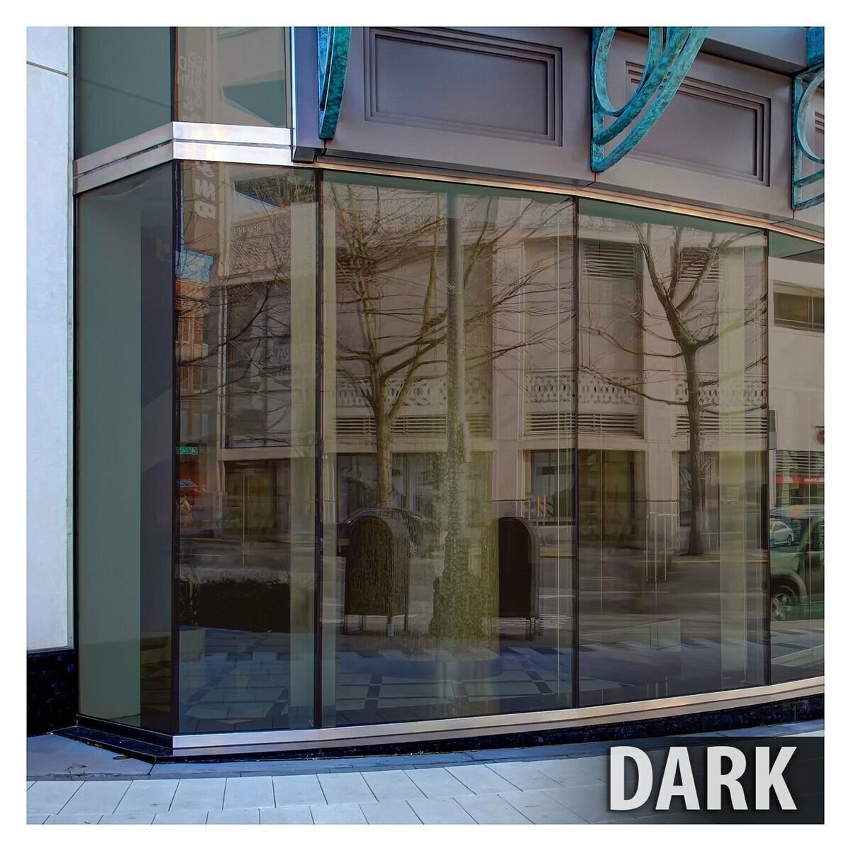 BDF BRZ20 Window Film Bronze Reflective Sun Control and Daytime Privacy (Dark) gallery