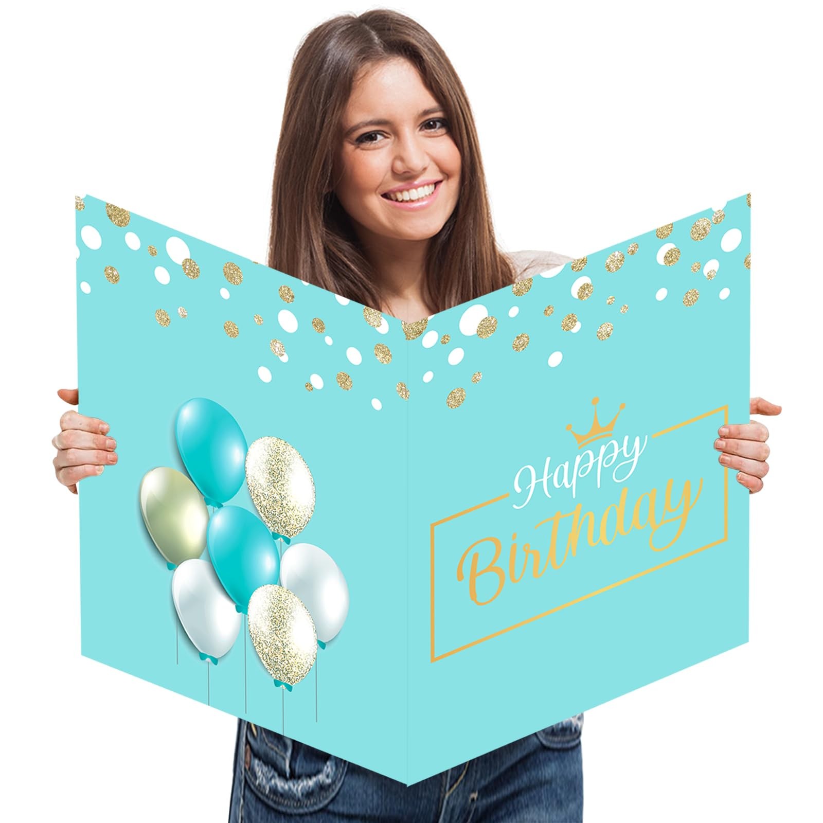 Jumbo Birthday Card, 22 x 14 Inch Extra Large Greeting Card with Envelope for... gallery