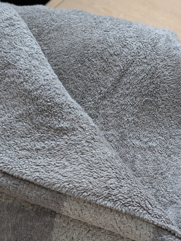 Pendleton Sherpa Soft Fleece Rob Roy Gray Size King Blanket 112 X 92 In USED gallery