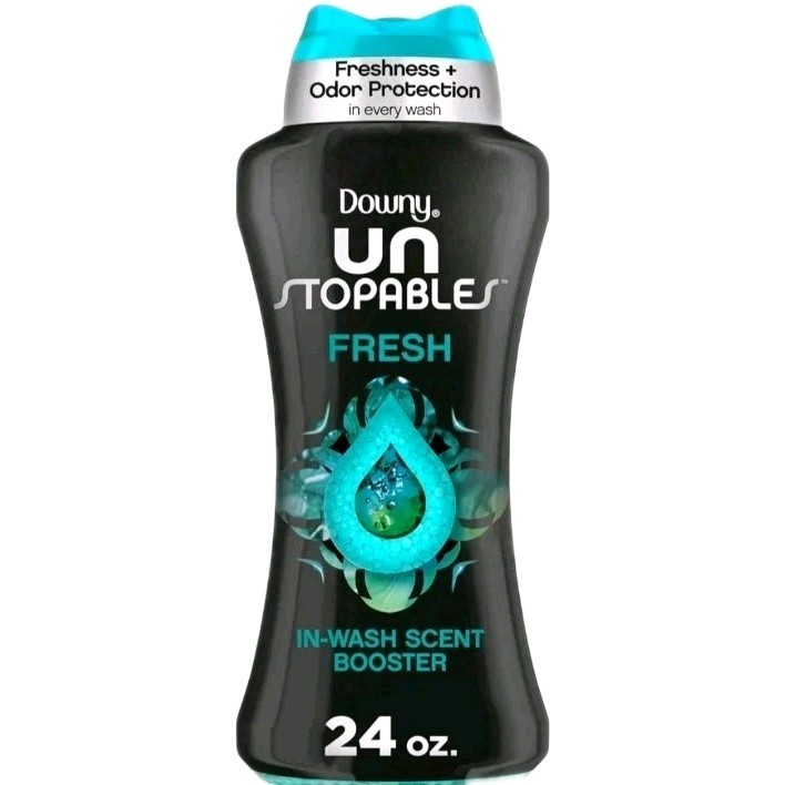 Downy Unstopables In Wash Scent Booster Beads, Fresh Scent, 24 oz Laundry Beads gallery