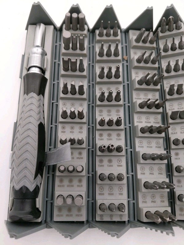 Cylindrical Screwdriver Compact Set Kit 126 in 1 Precision Screwdriver Set tools gallery